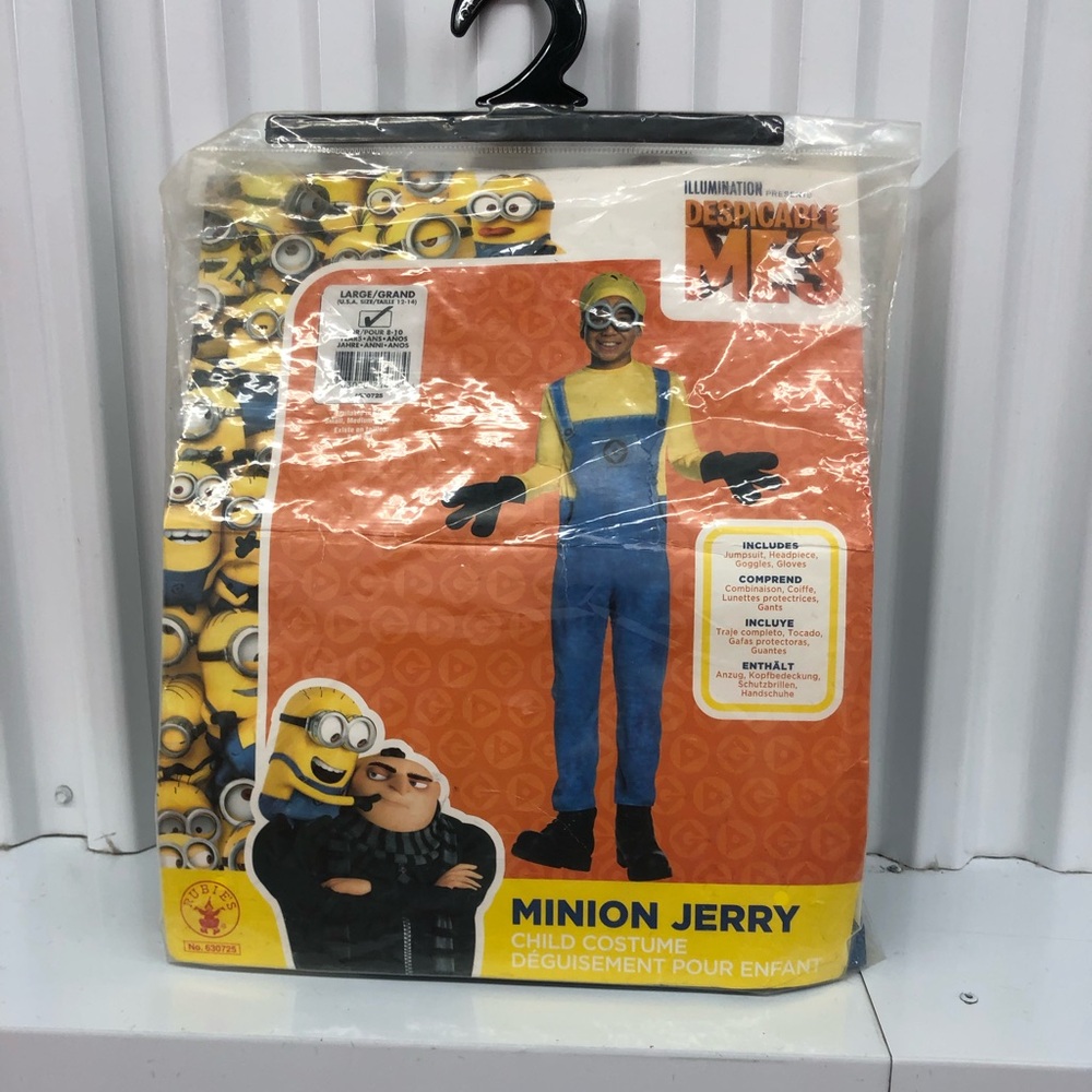 Rubies Minion Jerry Costume Youth Large - Picture 13 of 13